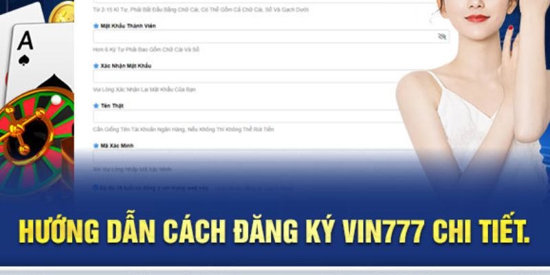 Hướng dẫn cách Vin777 đăng Ký cực đơn giản cho newbie